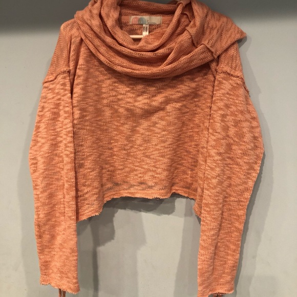 Free People Sweaters - Free people cropped cowl neck sweater